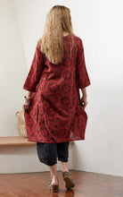 Load image into Gallery viewer, Trade Cloth Passementire 3/4 Sleeve Bubble Tunic
