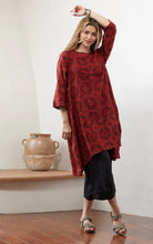 Load image into Gallery viewer, Trade Cloth Passementire 3/4 Sleeve Bubble Tunic
