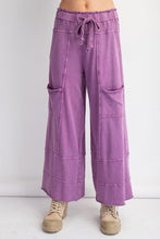 Load image into Gallery viewer, Easel Mineral Washed Terry Knit Pants
