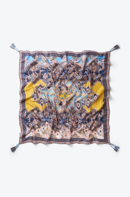 Johnny Was Pomona Silk Scarf