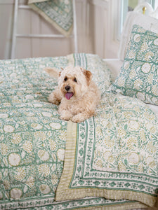April Cornell Lexi Block Print Quilt