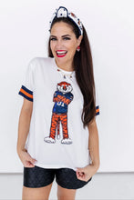 Load image into Gallery viewer, Brianna Cannon Aubie Sparkle Logo T-Shirt
