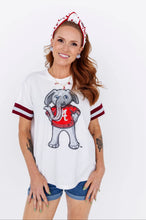 Load image into Gallery viewer, Brianna Cannon Big Al Sparkle Logo Tshirt
