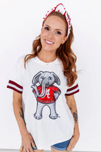 Load image into Gallery viewer, Brianna Cannon Big Al Sparkle Logo Tshirt
