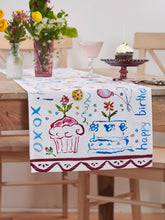 Load image into Gallery viewer, April Cornell Happy Birthday Runner*
