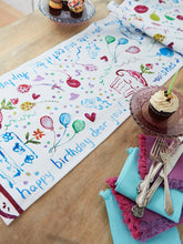 Load image into Gallery viewer, April Cornell Happy Birthday Runner*
