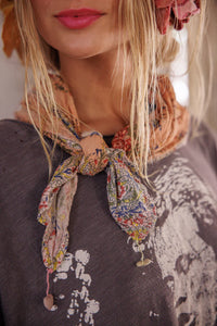 Magnolia Pearl Agathe French Floral Scarf