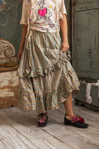 Magnolia Pearl Piecewise Pissarro Skirt