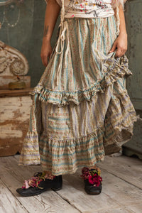 Magnolia Pearl Piecewise Pissarro Skirt