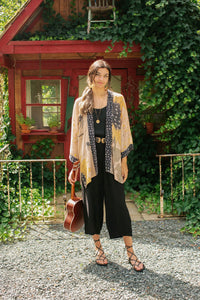 Market Of Stars Milk & Honey Mid-Length Kimono