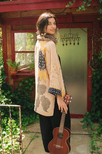 Market Of Stars Milk & Honey Mid-Length Kimono