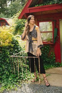 Market Of Stars Milk & Honey Mid-Length Kimono