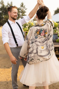 Market of Stars Take My Hand Cropped Kimono