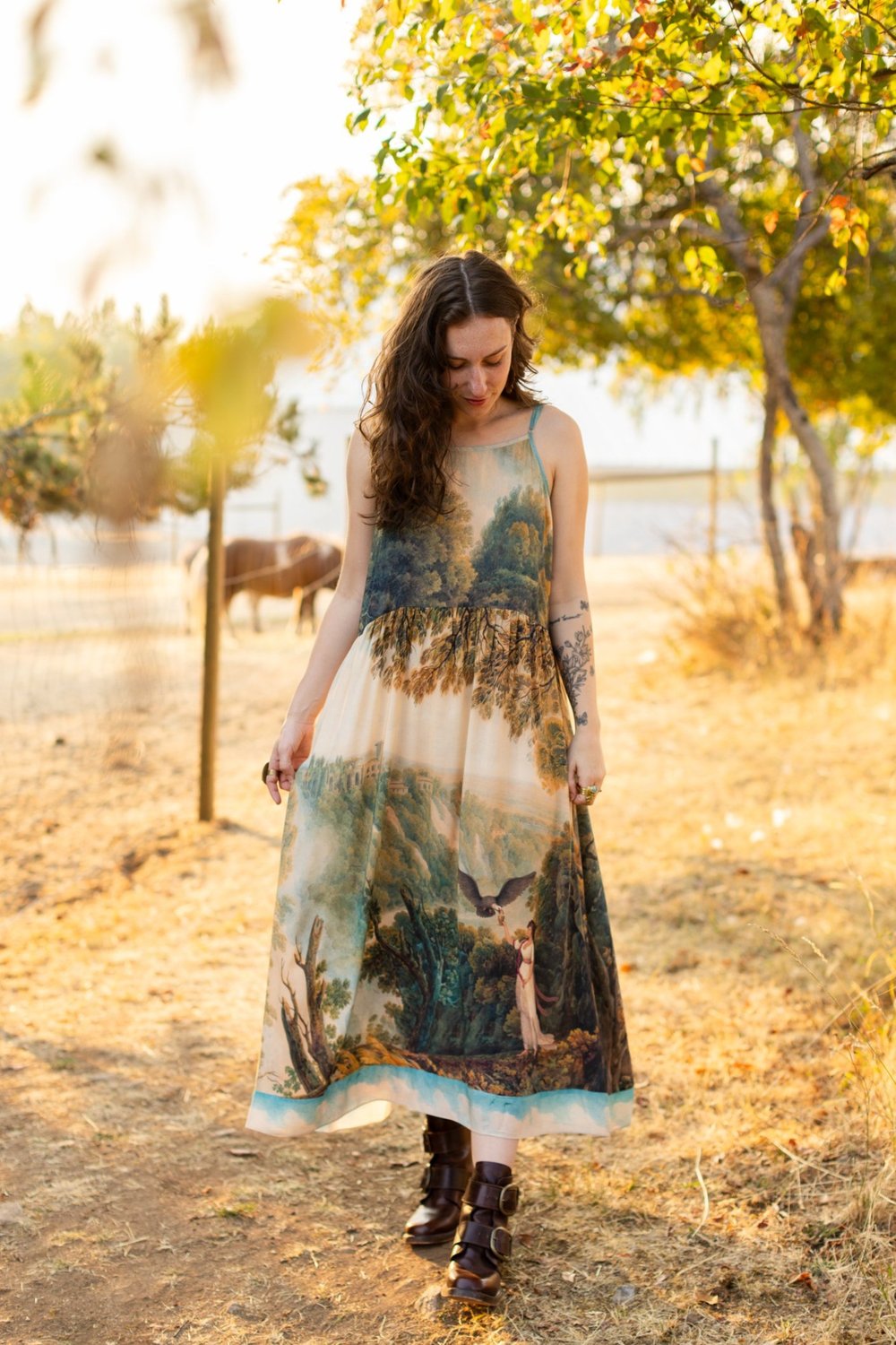 Market Of Stars Awakening Boheme Slip Dress