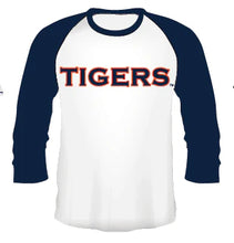 Load image into Gallery viewer, Sparkle City Auburn &quot;Tigers&quot; Raglan Tee
