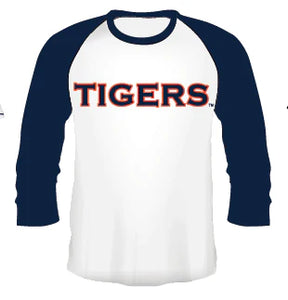 Sparkle City Auburn "Tigers" Raglan Tee