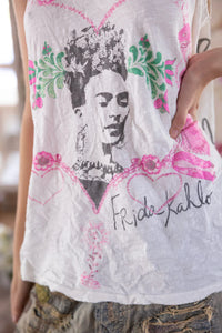 Magnolia Pearl Frida Corazón Luminoso Lana Tank