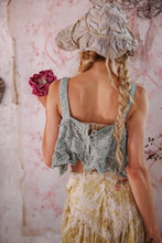 Load image into Gallery viewer, Magnolia Pearl Olive Eyelet Ruffle Cami

