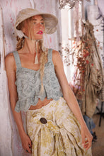 Load image into Gallery viewer, Magnolia Pearl Olive Eyelet Ruffle Cami

