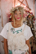 Load image into Gallery viewer, Magnolia Pearl Olive Eyelet Ruffle Cami
