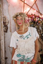 Load image into Gallery viewer, Magnolia Pearl Olive Eyelet Ruffle Cami
