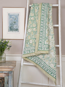 April Cornell Lexi Block Print Throw