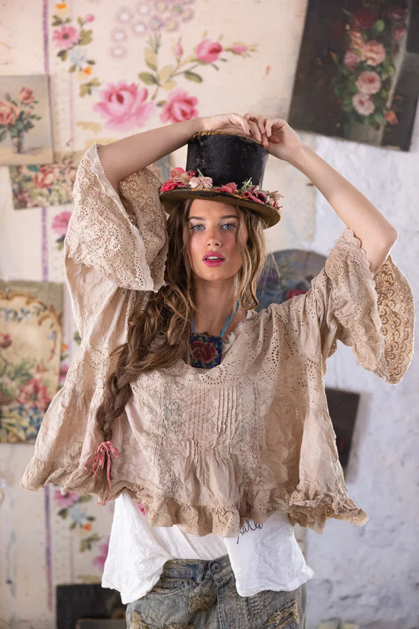 Magnolia Pearl Eyelet Dea Blouse