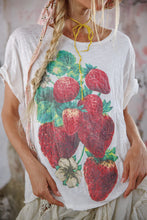Load image into Gallery viewer, Magnolia Pearl Strawberry Blooms T
