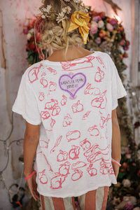 Magnolia Pearl Ducks Love Strawberries T