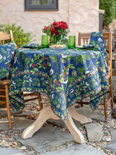 Load image into Gallery viewer, April Cornall Chickadee Tablecloth
