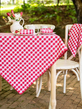Load image into Gallery viewer, April Cornell Picnic Check Tablecloth
