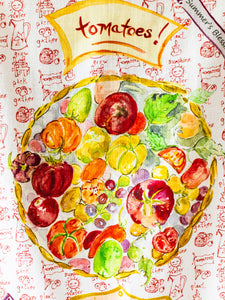 April Cornell Tomato Tea Towel