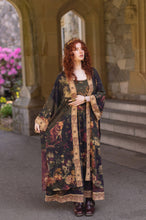 Load image into Gallery viewer, Market of Stars The Messenger Opera Duster Robe w/ Joan of Arc &amp; Florals
