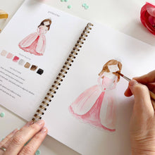 Load image into Gallery viewer, Emily Lex Studio Fairytale watercolor workbook
