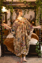 Load image into Gallery viewer, Market of Stars Golden Hour Goddess Duster Kimono w/ Floral Print
