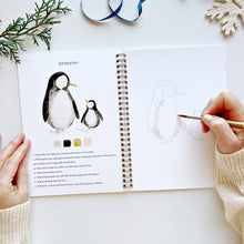 Load image into Gallery viewer, Emily Lex Studio Winter watercolor workbook
