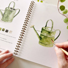 Load image into Gallery viewer, Emily Lex Studio Garden watercolor workbook
