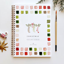 Load image into Gallery viewer, Emily Lex Studio Christmas watercolor workbook
