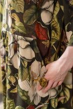 Load image into Gallery viewer, Market of Stars Fleur De Lune Artist Dress Tunic w/ Pockets, Florals &amp; Bees
