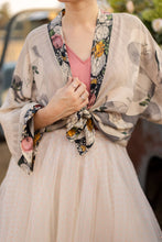 Load image into Gallery viewer, Market of Stars Take My Hand Pixie Duster Cropped Kimono w/ Hands
