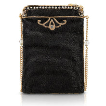 Load image into Gallery viewer, Mary Frances Royalty Gold Crown Mini Crossbody Handbag
