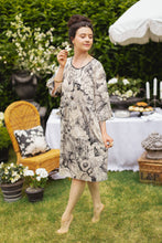 Load image into Gallery viewer, Market of Stars Honey &amp; The Moon Artist Dress w/ Pockets, Florals &amp; Bees
