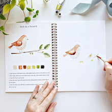 Load image into Gallery viewer, Emily Lex Studio Animals Watercolor Workbook
