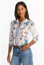 Load image into Gallery viewer, Johnny Was Slim Audrey Embroidered Shirt
