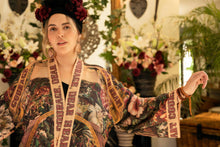 Load image into Gallery viewer, Market of Stars Courage Dear Heart Pixie Duster Crop Kimono w/ Sacred Heart
