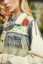 Load image into Gallery viewer, Aratta Country Queen Embellished Denim Jacket
