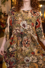 Load image into Gallery viewer, Market of Stars Golden Hour Artist Dress Tunic w/ Pockets &amp; Floral Print
