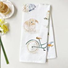 Load image into Gallery viewer, Emily Lex Studio Springtime cotton flour sack tea towel
