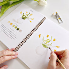 Load image into Gallery viewer, Emily Lex Studio Spring watercolor workbook
