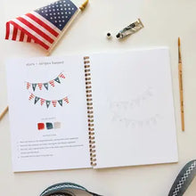 Load image into Gallery viewer, Emily Lex Studio Americana Watercolor Workbook
